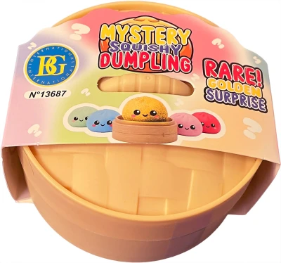 Knedlíček Squishy Dumpling mačkací antistresový kawai knedlík 12 barev