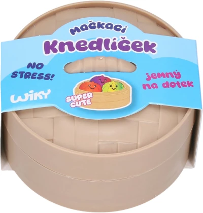 Knedlíček Squishy Dumpling mačkací antistresový kawai knedlík 6 barev