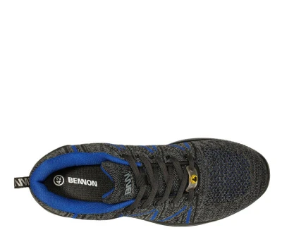 Bennon KNITTER S1 ESD Blue Low pracovní obuv