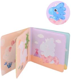 Knížka baby do vany Happy World dinosauři mění barvu do vody pro miminko Knížka baby do vany Happy World dinosauři mění barvu do vody pro miminko