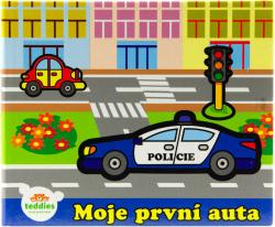 Knížka baby leporelo moje první auta skládací knížečka pro miminko