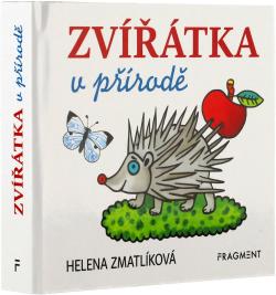 Knížka baby obrázkové leporelo Zvířátka v přírodě CZ text