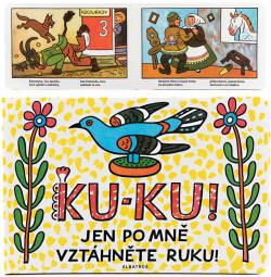 Knížka Ku-ku jen po mně vztáhněte ruku baby leporelo ilustrace J.Lada Knížka Ku-ku jen po mně vztáhněte ruku baby leporelo ilustrace J.Lada