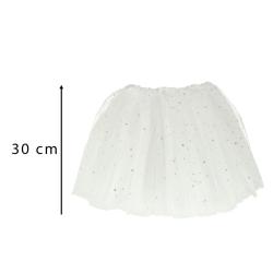Knoki Karnevalový kostým Jednorožec čelenka+sukně bílá
