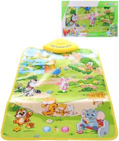 Koberec hudební podložka interaktivní se zvířátky na baterie Zvuk Koberec hudební podložka interaktivní se zvířátky na baterie Zvuk