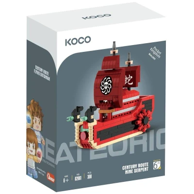 KOCO Stavebnice kostky Nine Serpent 300dílků KOCO Stavebnice kostky Nine Serpent 300dílků