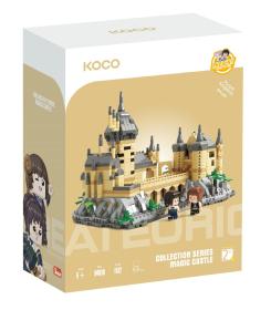 KOCO Stavebnice mini Magický hrad plast 1132ks