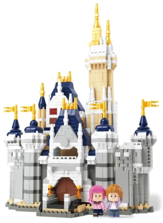 KOCO Stavebnice mini Pohádkový hrad plast 1274ks KOCO Stavebnice mini Pohádkový hrad plast 1274ks