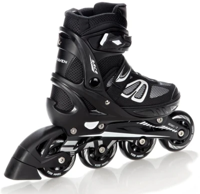 Raven Advance black dětské kolečkové brusle