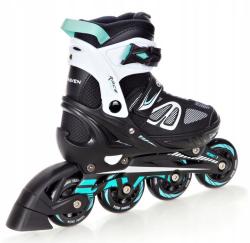 Raven Advance black/mint kolečkové inline brusle
