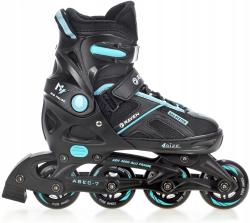 Raven Pulse black/cyan dětské kolečkové brusle Raven Pulse black/cyan dětské kolečkové brusle