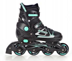 Raven Spirit black/mint dětské kolečkové brusle