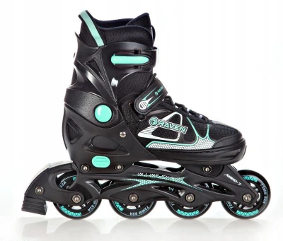 Raven Spirit black/mint dětské kolečkové brusle Raven Spirit black/mint dětské kolečkové brusle