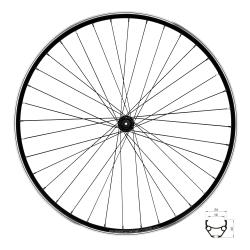 Force Kolo přední CLASSIC 622x19 V HBTX500 36d