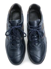 Koma 09M0635 modré pánske nadmerné poltopánky