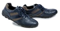 Koma 09M0635 modré pánske nadmerné poltopánky