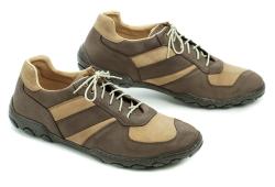 Koma 09M0659 hnědé pánské nadměrné polobotky