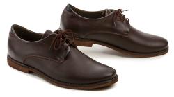 Koma 110305 tmavo hnedé pánske nadmerné poltopánky