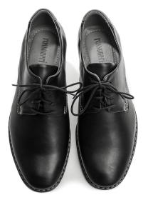 Koma 110502 čierne pánske nadmerné poltopánky