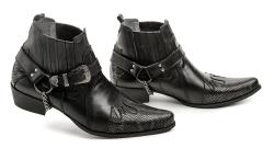 Koma 1222-1 černé pánské westernové boty