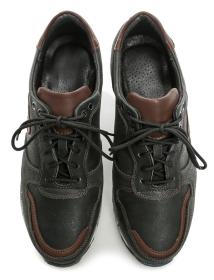 Koma 12M0825 čierno hnedé pánske poltopánky