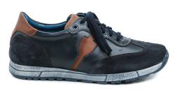 Koma 12M0935 modro hnědé pánské polobotky