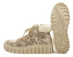 Koma 25D01W9 béžová dámská zimní obuv