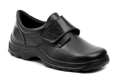Koma 604K černé pánské nadměrné polobotky šíře K