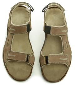 Koma 66 béžové pánské nadměrné sandály