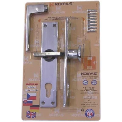 Komas Klika s knoflíkem 26104 90/vložka Al blistr Komas Klika s knoflíkem 26104 90/vložka Al blistr