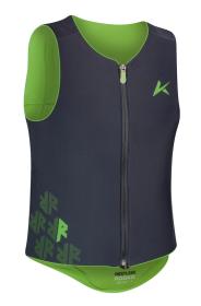 Komperdell Ballistic FlexFit PRO Junior black-neon green 25/26 juniorský chránič chrbtice
