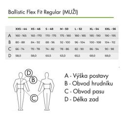 Komperdell Ballistic FlexFit - Regular 25/26 jezdecký páteřák + sleva 500,- na příslušenství
