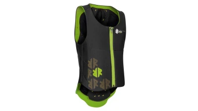 Komperdell Ballistic Vest Junior 2024 černo-zelený juniorský páteřák