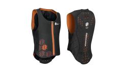 Komperdell Ballistic Vest Junior 2024 čierno-oranžový juniorský chrbátový chránič
