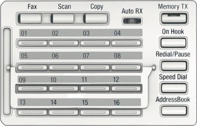 Konica Minolta MK-750 Fax/Scan ovládací panel pro Bizhub 266/306/225i Konica Minolta MK-750 Fax/Scan ovládací panel pro Bizhub 266/306/225i