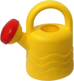 Konvička dětská plastová 16cm 0,6l s růžicí různé barvy