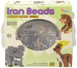 Korálky zažehlovací zvířátka 3D objekty set 1600ks 2 druhy v přenosném boxu