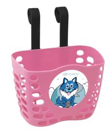 Force Koš na řídítka dětský, růžový Force Koš na řídítka dětský, růžový