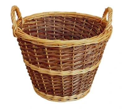 Koš na trávu pr.40cm neloupané proutí Koš na trávu pr.40cm neloupané proutí