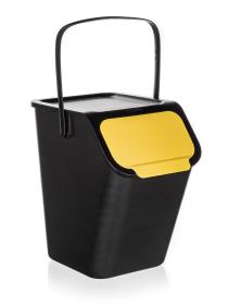 Koš na tříděný odpad BINI 3x25l PH ČER