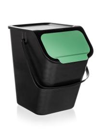 Koš na tříděný odpad BINI 3x25l PH ČER