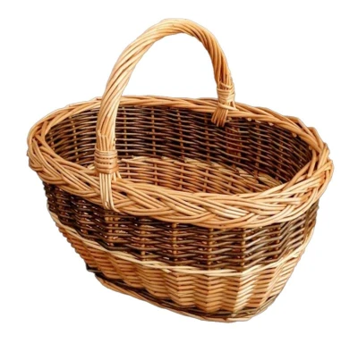 Košík na houby oválný 38x30x36cm lakovaný Košík na houby oválný 38x30x36cm lakovaný