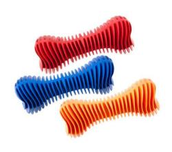 Kost dent žebrovaná vonící 18,5 cm Kost dent žebrovaná vonící 18,5 cm