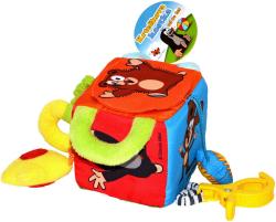 Kostka soft 10x10cm edukační textilní KRTEK (Krteček) pro nejmenší Kostka soft 10x10cm edukační textilní KRTEK (Krteček) pro nejmenší