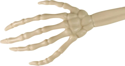 Kostra ruky 36cm Halloweenská dekorace set 2ks na kartě
