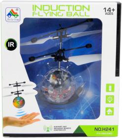 Koule vrtulníková vznášedlo na baterie ovládání pohybem ruky USB LED Světlo