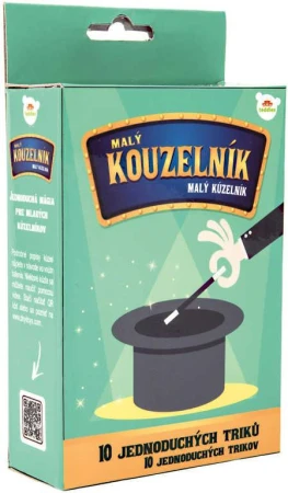 Kouzla 10 triků malý kouzelník 3 druhy v krabici