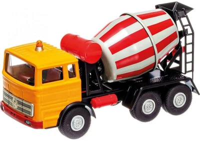 Kovap Auto Mercedes domíchávač betonu model 1:43 plechový kov 0627