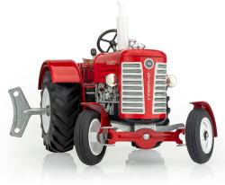 Kovap Traktor Zetor 50 Super model 1:25 červený plechový na klíček kov 0385