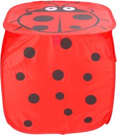 Krabice na hračky zvířátko 45x45cm skládací úložný box textilní 3 druhy